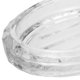 thumbnail image 3 of Recipiente para jabón de baño Jabonera de vidrio Jabonera ovalada Rejilla para jabón Jabonera en barra Estuche para jabón para el hogar, 3 of 6