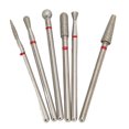 thumbnail image 4 of Nail Drill Bits Set, Manicure Polishing Bit High Strength Easy Operation 12 Pcs For Home Manicure Salon, 4 of 8