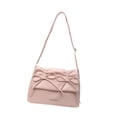 thumbnail image 4 of Bolso de mano para mujer con decoración de lazo, bolso informal elegante para mujer Rosa, 4 of 8