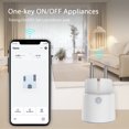 thumbnail image 3 of Smart Sockets Control remoto Automatización del hogar Enchufe Control de voz a través de Alexa / Google Hugtrwg Para estrenar, 3 of 9
