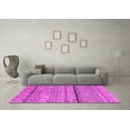thumbnail image 3 of Ahgly Company Indoor Square Oriental Pink Industrial Area Rugs, 8' Square, 3 of 4