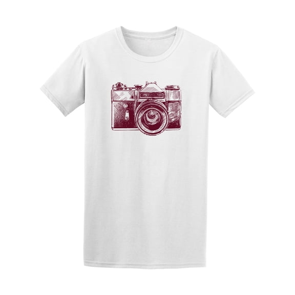 Antique Vintage Camera Sketch Tee - Image by Shutterstock