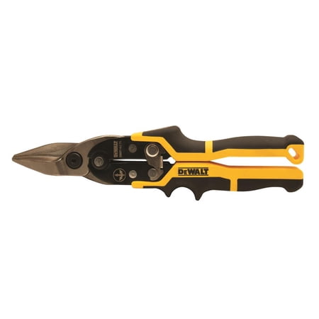 UPC: 0076174146752 | DeWALT DWHT14675 Aviation Snip 1-1/2 in Length of Cut Steel Blade Black/Yellow Handle 11.9 in OAL
