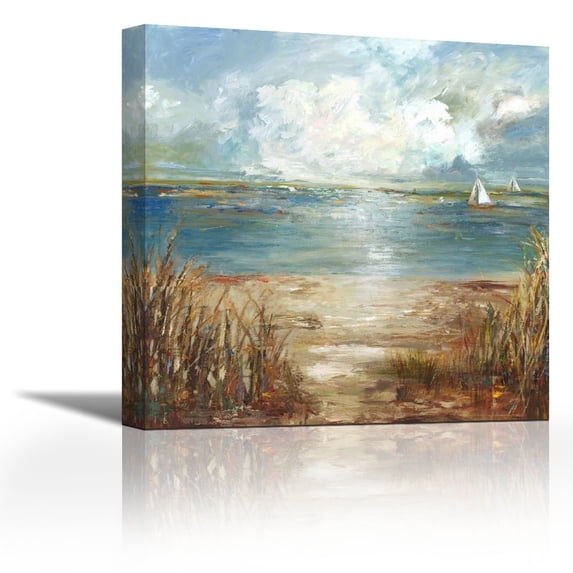 A Stolen Moment - Contemporary Fine Art Giclee on Canvas Gallery Wrap - wall décor - Art painting - 36 x 36 Inch - Ready to Hang