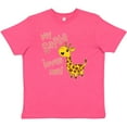 thumbnail image 3 of Inktastic My Safta Loves me- cute giraffe Youth T-Shirt, 3 of 5