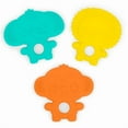 thumbnail image 4 of Bright Starts Gummy Buddies 3-pack Textured Teethers, 4 of 8