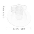 thumbnail image 2 of VERDANVERSE 20Pcs Mini Air Mattress Pump for Inflatable Pillows Transparent Pvc Inflation Camping Outdoor Activities, 2 of 8