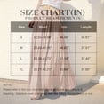 thumbnail image 3 of Boho Skirt for Women Cotton and Linen Solid Elastic Waist Midi Maxi Skirts A-line Skirt With Belt Wine L, 3 of 5