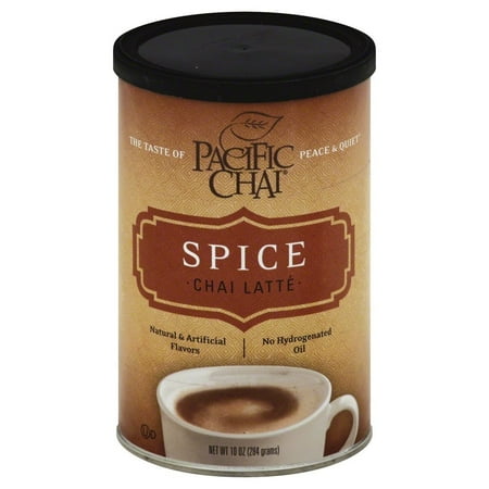 Pacific Chai Pacific Spice Chai Latte Mix, 10 Ounce Canisters