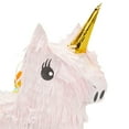 thumbnail image 6 of Blue Panda Unicorn Pinata for Girl - Small Pink 13 x 15.5 x 5 in - Princess Birthday Party Pinata & Rainbow Mane Theme - Easy-Fill Design, 6 of 8