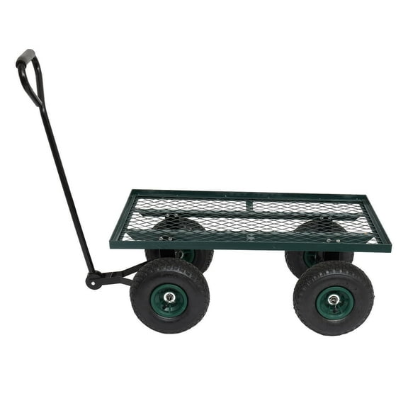 FGYRYK,38" Garden Carts Yard Dump Wagon Cart Lawn Utility Cart Outdoor Heavy