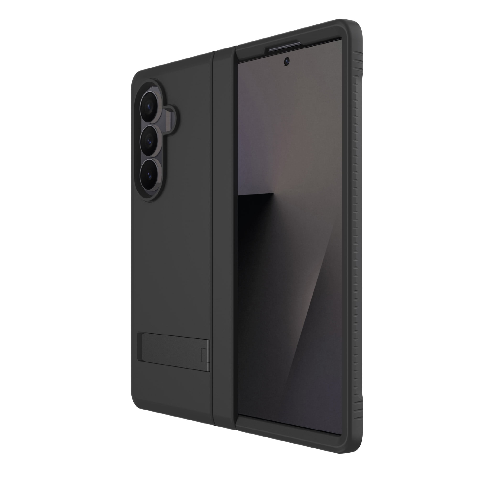 Body Glove Magnetic Compatible Phone Case with Kickstand for Samsung Galaxy Z Fold8 Ultra / Z Fold7 - Black