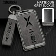 thumbnail image 4 of Zinc alloy+leather Key Case Protective Shell Car Accessories For Xpeng Xiaopeng Card Key Case P7 G6 G9 G3i P5 G3, 4 of 17