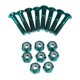 thumbnail image 4 of 24 piezas Tornillos con Tuercas Accesorio de Deportes Reemplazable de Longboard Sunnimix Tornillo de hardware de monopatín, 4 of 8