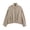 Light Brown, variant on Gingham Jacket for Women Long Sleeve Stand Collar Zip Up Plaid Shacket Casual Preppy Outerwear for Spring Fall M
