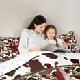 thumbnail image 5 of Castle Fairy 2-Piece Twin Comforter Set - Red Texas Stars, Cow Print, 5 of 8