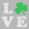 thumbnail image 2 of Juniors Lost Gods Distressed Love Shamrock T Shirt, 2 of 4