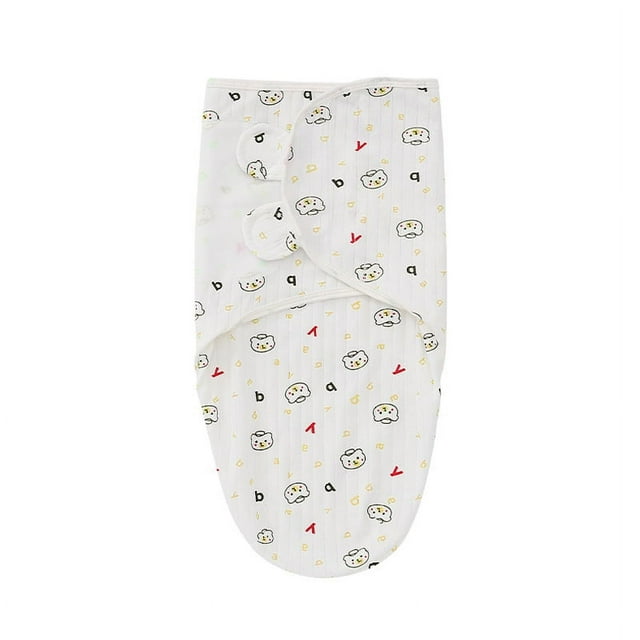 Manta envolvente para bebé, manta envolvente ajustable para bebés de 0 a 3 meses, manta envolvente para niños o niñas recién nacidos, manta envolvente con patrón, saco envolvente, paquete de