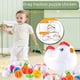 thumbnail image 4 of Juguete para bebé que combina huevos inteligentes Educación temprana Color Forma Cognición Huevo retorcido Simulación Arrastre Huevo pequeño, 4 of 5