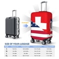 thumbnail image 4 of Yiaed USA Switzerland Print Travel Luggage Cover Suitcase Protector Fits 18-32 Inch Luggage Wheel Covers Patterned Elastic Luggage Anti-scratch（No luggage）-X-Large, 4 of 5
