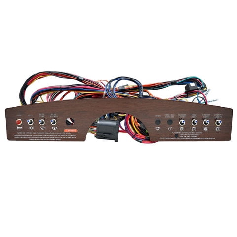 Sea Ray Boat Toggle Switch Panel 2027028 | SLX 230 Woodgrain