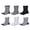 Sharp Chic, variant on Women's Dress Crew Socks 6 Pack Color: Sharp Chic Size: N/A