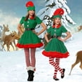 thumbnail image 2 of Disfraz de elfo de Navidad a juego, traje de juego de rol, Papá Noel, hombres, mujeres, niñas, niños, fiesta, conjuntos de ropa de fantasía xuanjing  unisex, 2 of 2