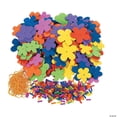 thumbnail image 2 of Kit de manualidades Fun Express para hacer lei con 12 collares de espuma con flores, 2 of 3