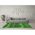 thumbnail image 3 of Ahgly Company Indoor Rectangle Abstract Green Modern Area Rugs, 5' x 8', 3 of 4