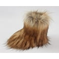 thumbnail image 6 of Gegefur Girls Boys Kids Faux Fur Boots Furry Fuzzy Fluffy Warm Winter Snow Boots Flat Shoes Outdoor, 6 of 6