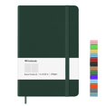 thumbnail image 1 of Cuaderno Wiisdatek de tapa dura de cuero 13 x 21 cm, 100 g/m², 1 of 7