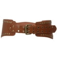 thumbnail image 1 of Ladies Wide Nail Head Studded Fashion Belt, 1 of 3