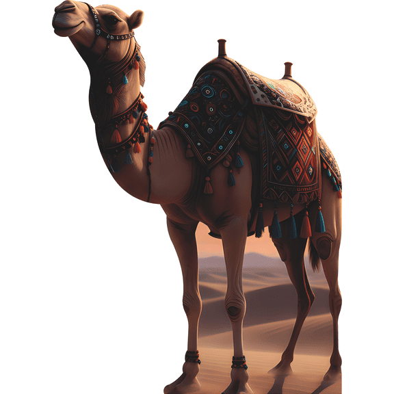 SP13592 Christmas Nativity Camel Cardboard Cutout Standee Standup