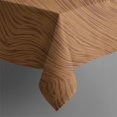 thumbnail image 5 of Square Tablecloth, Waterproof Polyester Table Cover, Wrinkle Resistant & Washable Fabric for Dining, Kitchen, Picnic, 42x42in(107x107cm), Wood Print, 5 of 6