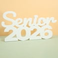 thumbnail image 4 of Decoration Senior 2026 Sign 18x17cm Wooden Freestanding Tabletop Class Of 2026 Graduation Party Decorations Senior 2026 Graduation For Desk & Centerpiec, 4 of 8