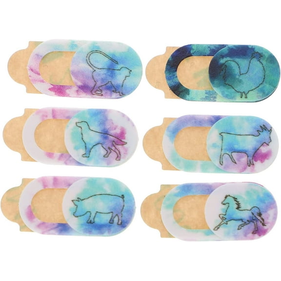 6pcs PC Privacy Cover Computer Camera Cover Camera for Computer Computers Laptops Camera Slider for Laptop PC Camera Covers Laptop Camera Slider Webcam Protectors Web Camera Cover