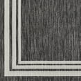 thumbnail image 3 of Livabliss Outdoor Rugs, 5x8 Eagean Traditional Black Area Rug for Patio, Porch, Deck, Backyard, Waterproof Indoor Outdoor Carpet (5'3" x 7'7"), 3 of 8