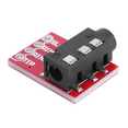 thumbnail image 6 of 4X TRRS 3.5mm Jack Breakout Board Headphone Video Audio MP3 Professional Connector Module, 6 of 7