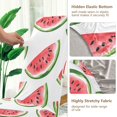 thumbnail image 5 of Yayeee 4 Pack Dining Chair Covers Stretch Parson Chairs Slipcovers Seat Protector, White Watermelon, 5 of 6