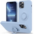 thumbnail image 1 of Compatible with iPhone 13 Pro Max Case 6.7inch with Ring Kickstand|Liquid Silicone,Microfiber Linner|Anti-Scratch Full-Body Shockproof Protective Case, 1 of 4
