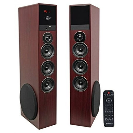 Rockville TM150C Bluetooth Home Theater Tower Speaker System (2) 10