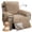 Beige, variant on WETRBWEH Recliner Chair Cover with Pockets, Waterproof Non-Slip Washable Recliner Cover Furniture Protector for Home, Brown 23"