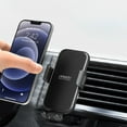 thumbnail image 1 of Wireless Car Charger,15W Fast Charging Auto-Clamping Car Phone,Aerated Windscreen Car Phone, 1 of 4