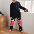 thumbnail image 5 of KLL Animal Bulldog French Print Boys Girls Pajama Pants,Sleep Pants Soft Elastic Waist Teens Pajama Bottoms Lounge Pants 5-16 Years-Large, 5 of 6