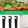 thumbnail image 4 of Support de Tuyau d'Irrigation 200Pcs Support Support en Plastique d'Irrigation, Noir, 4 of 5