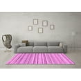 thumbnail image 3 of Ahgly Company Indoor Rectangle Abstract Purple Modern Area Rugs, 5' x 7', 3 of 4