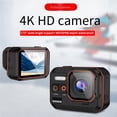thumbnail image 5 of Cámara de Acción 4K 60FPS con Pantalla de Control Remoto, Cámara Deportiva A Prueba de Agua, Grabadora de Conducción, Cámara Deportiva, Cámara de Acción DV, 5 of 5
