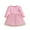 Dresses-A232Pink, variant on Toddler Girls Star Print Tulle Dress Puff Sleeve Elastic Cuffs Celestial Pattern Mesh Skirt for Spring Wedding Guest Birthday Party