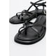 thumbnail image 4 of Antas - Sandalias de piel negras para mujer negro 22 CM, 4 of 6