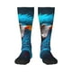 thumbnail image 1 of Balery Modern Style Blue Parrot Calcetines novedosos Calcetines deportivos Calcetines hasta la rodilla Calcetines de algodón Calcetines originales y geniales, 1 of 6